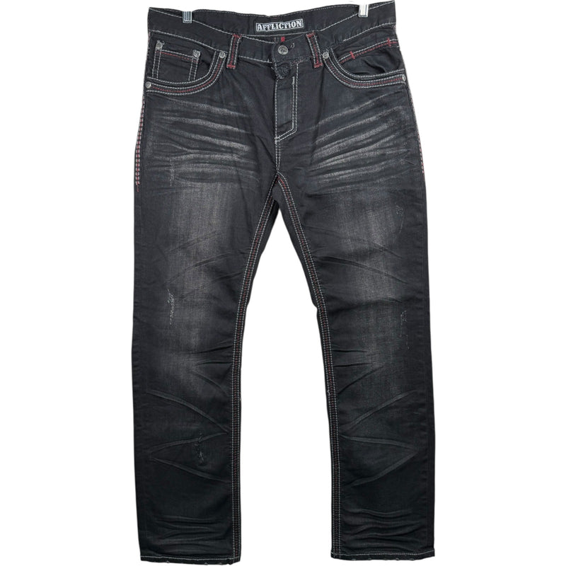 Vintage Affliction Skinny Denim Jeans 36