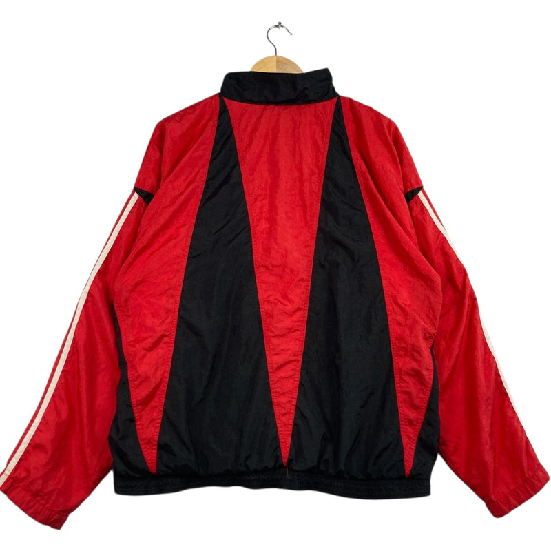 Vintage Adidas Mini Logo Color Block Windbreaker