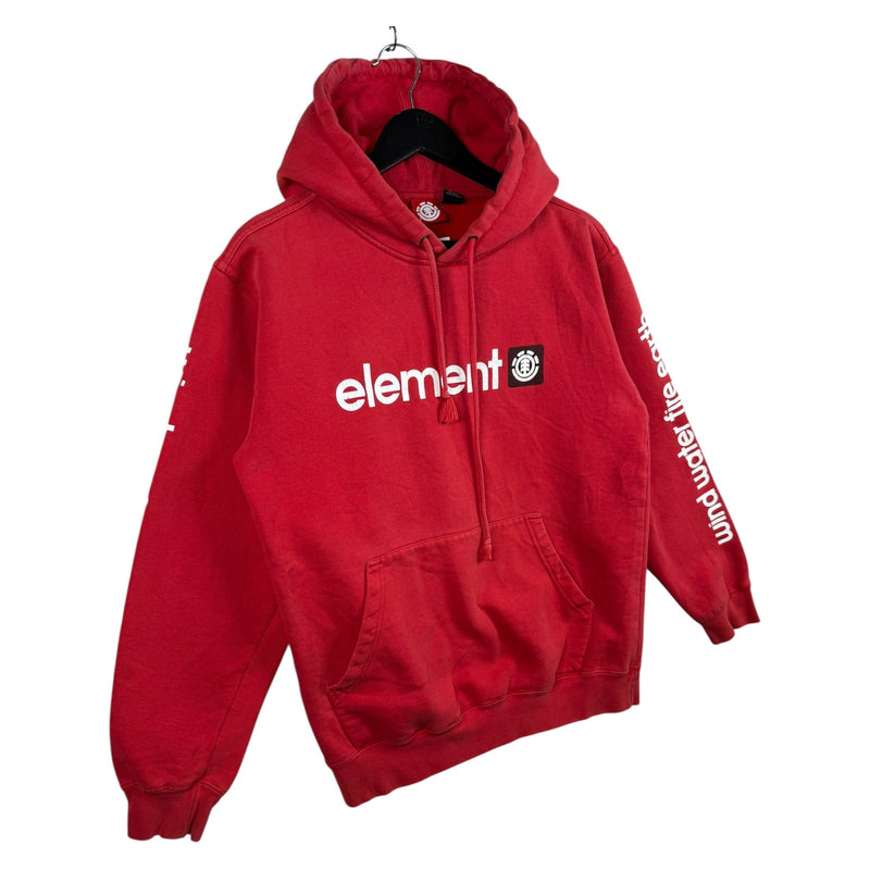 Vintage Element Wind Water Earth Fire Pullover Hoodie