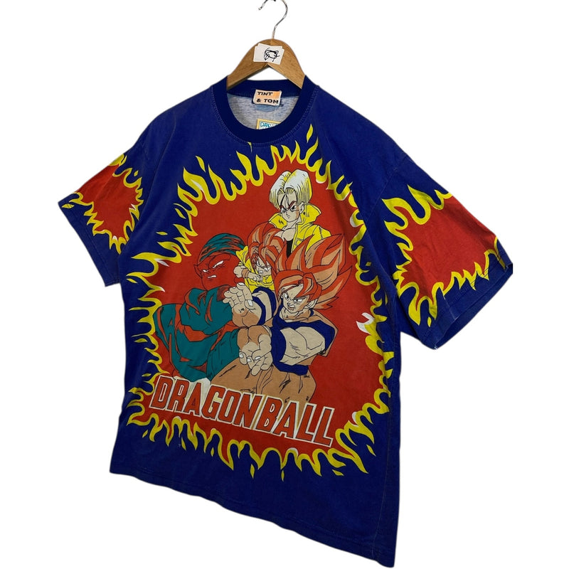 Vintage Dragon Ball Z Super Saiyan Goku Vegeta Trunks T-Shirt