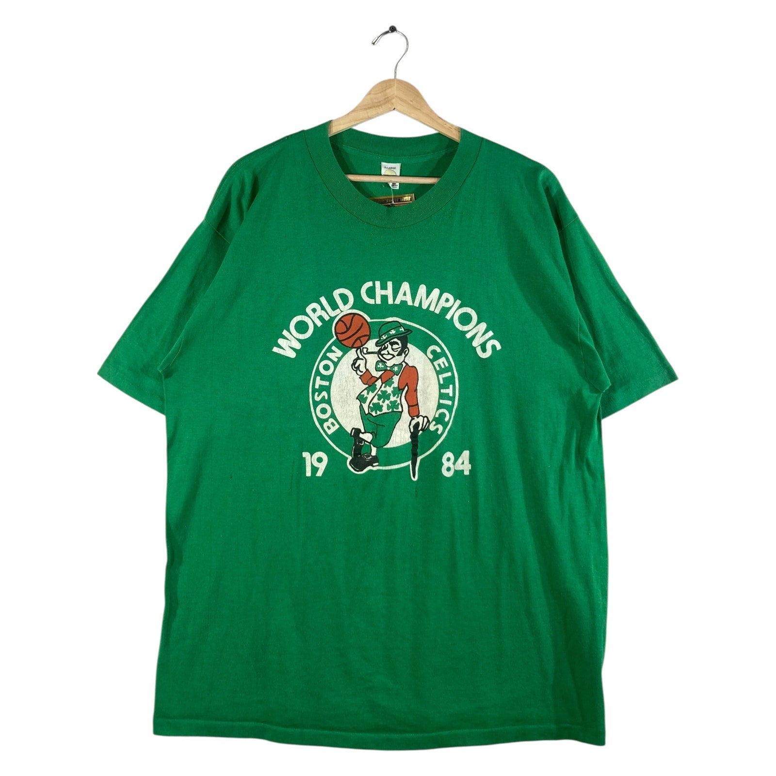 Vintage Boston Celtics 1984 NBA World Champions T-Shirt