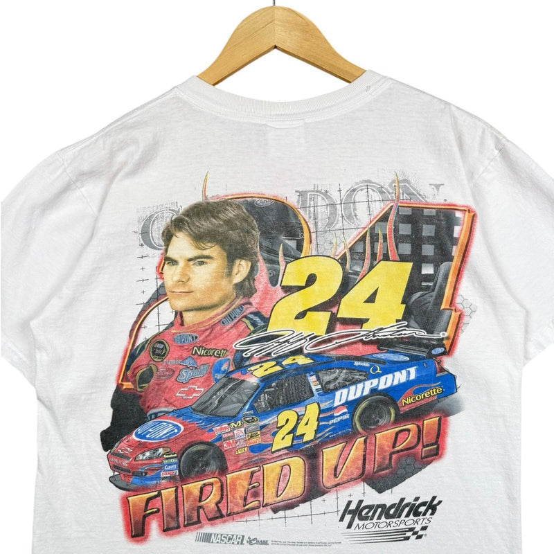 Vintage NASCAR Jeff Gordon #24 Red Hot Racing T-Shirt