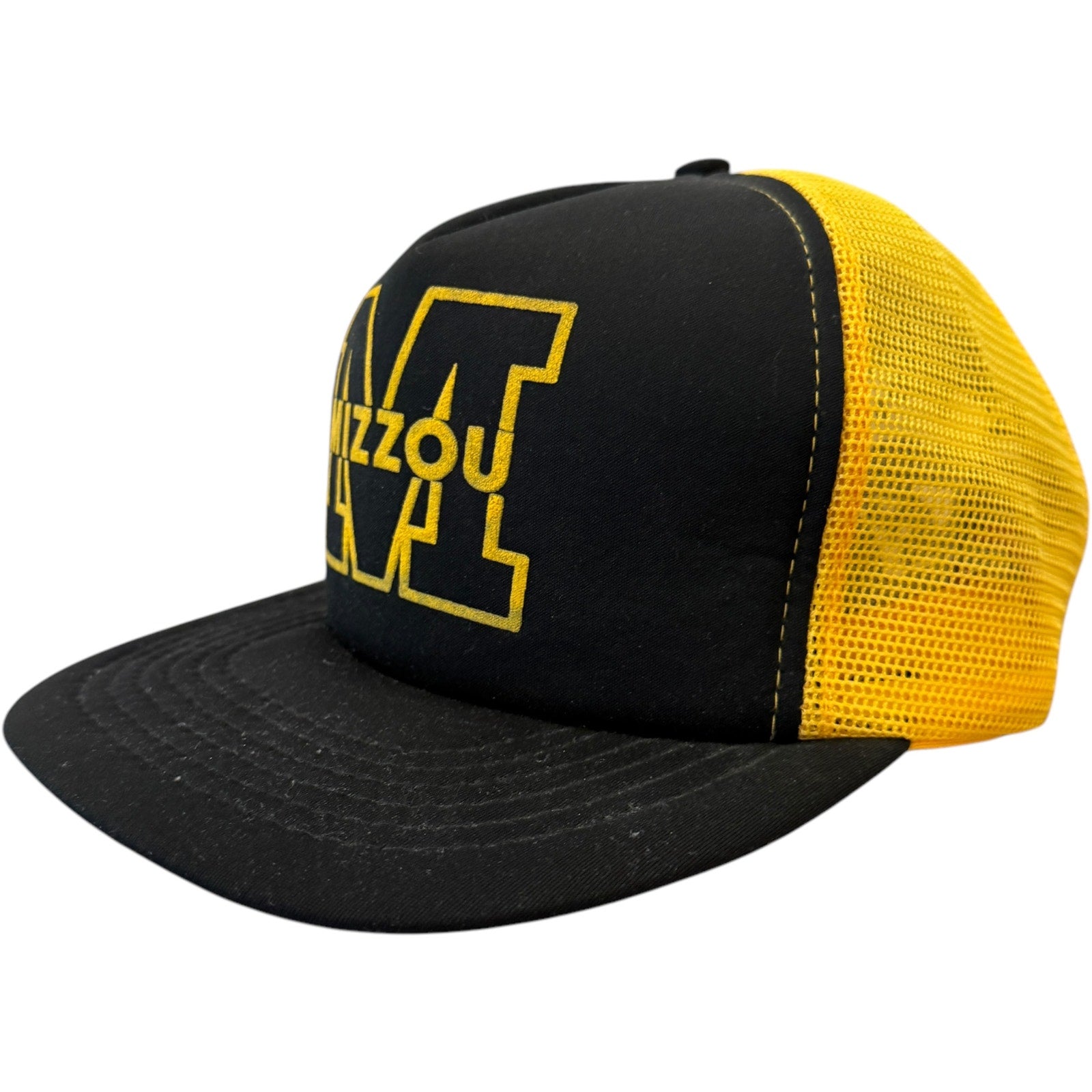 Vintage University Of Missouri Mizzou Trucker Snapback Hat