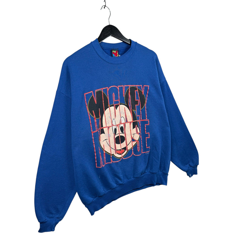Vintage Disney Mickey Mouse Spellout Crewneck
