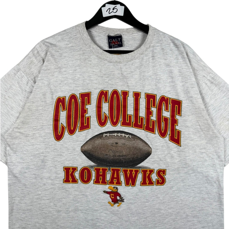 Vintage Coe College Kohawks Football NCAA T-Shirt
