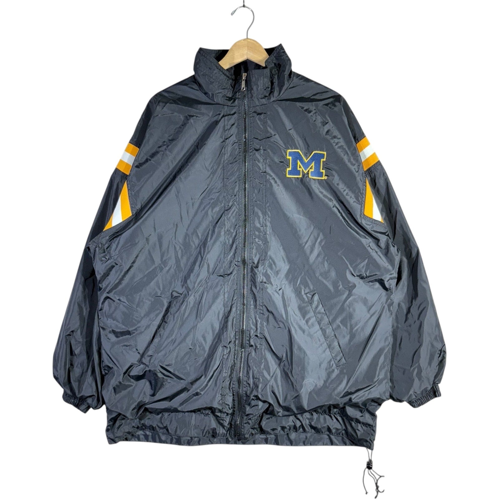 Vintage University Of Michigan Puffer Jacket