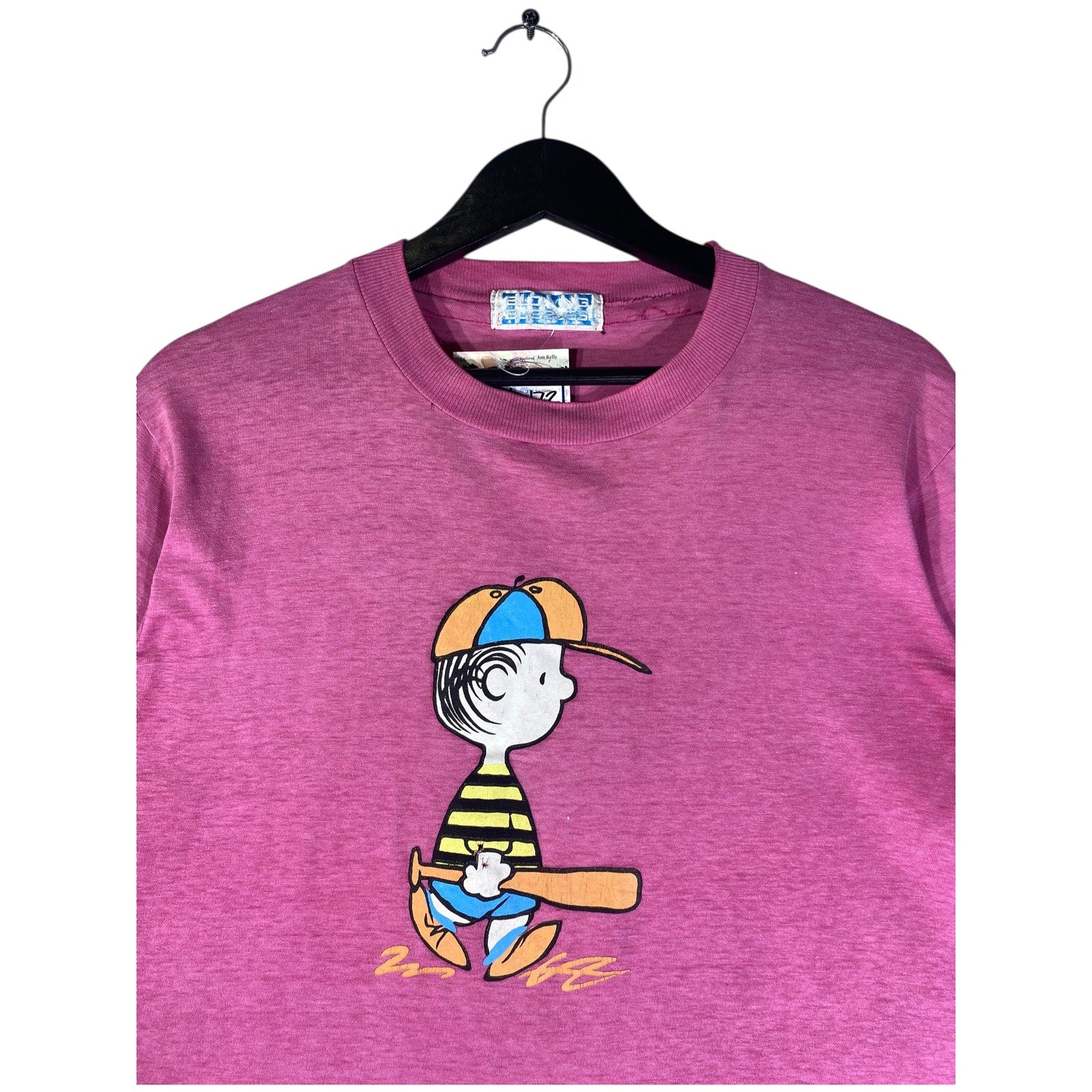 Vintage Peanuts Charlie Brown Baseball T-Shirt