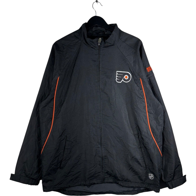Vintage Reebok Philadelphia Flyers NHL Full Zip Windbreaker