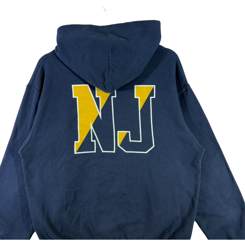 Vintage Champion The College Of New Jersey Spellout Hoodie
