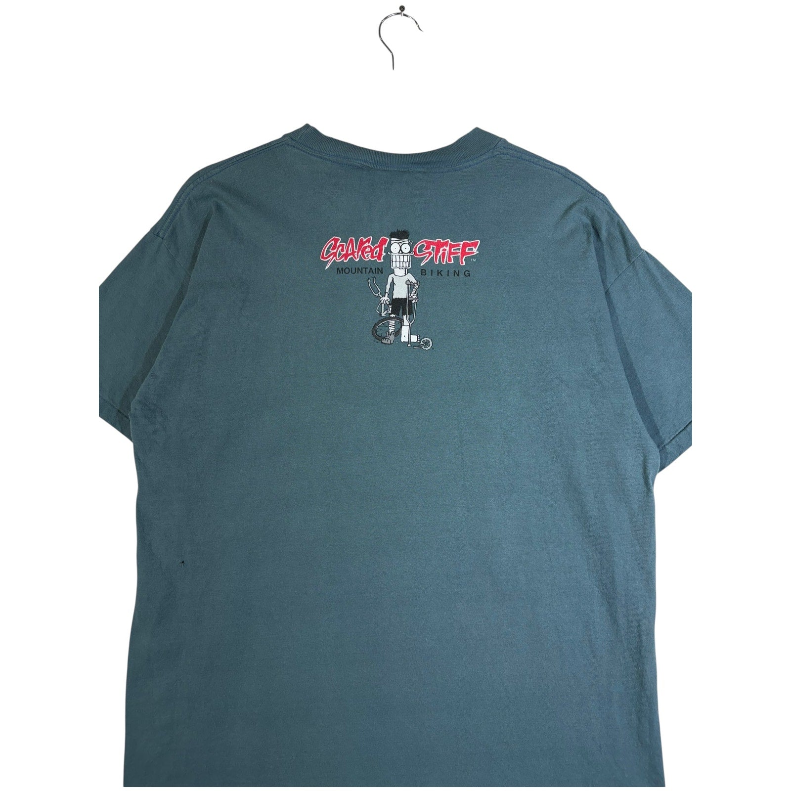Vintage Scared Stiff Mountain Biking T-Shirt
