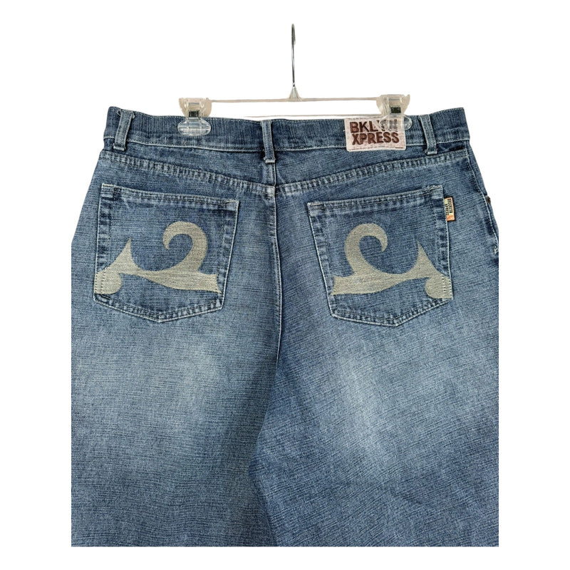 Vintage Brooklyn Xpress Denim Shorts 38