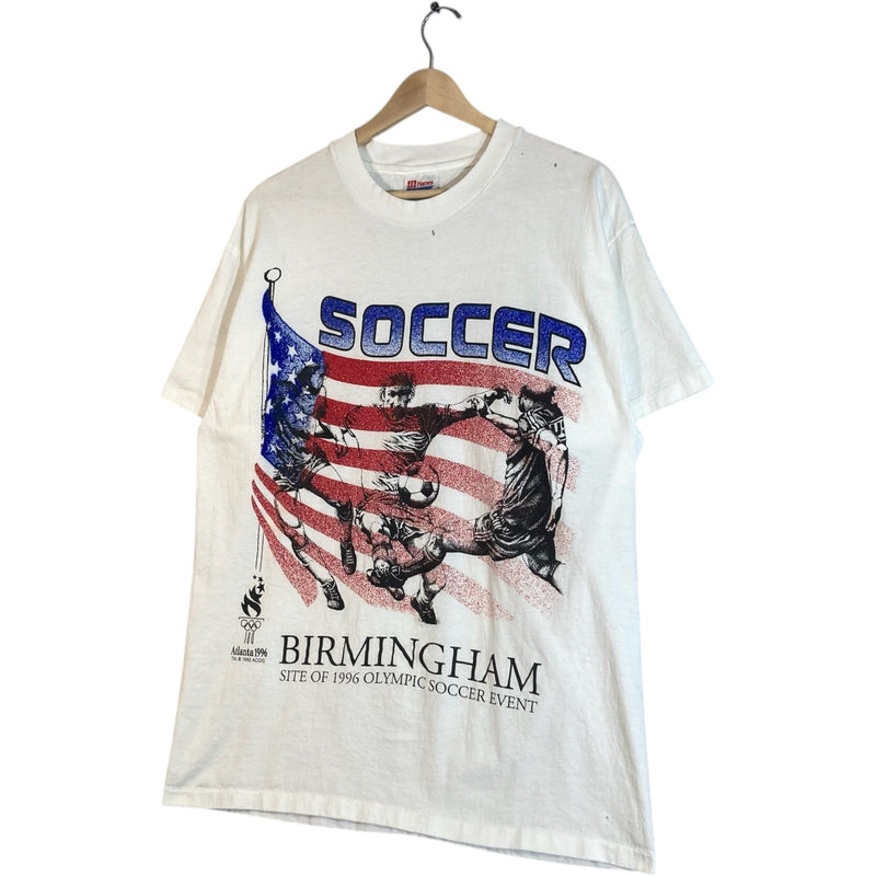 Vintage 1996 Olympic Soccer Event Tee