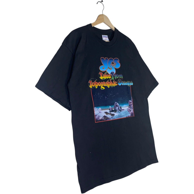 Vintage Yes Graphic Print T-Shirt