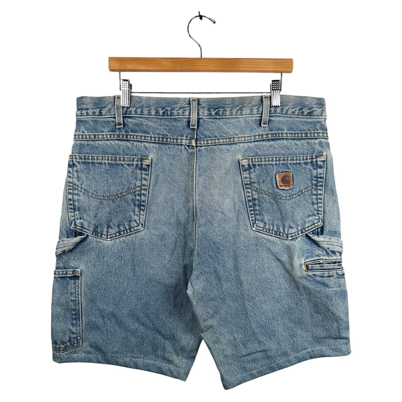 Vintage Carhartt Utility Pockets Denim Shorts 38