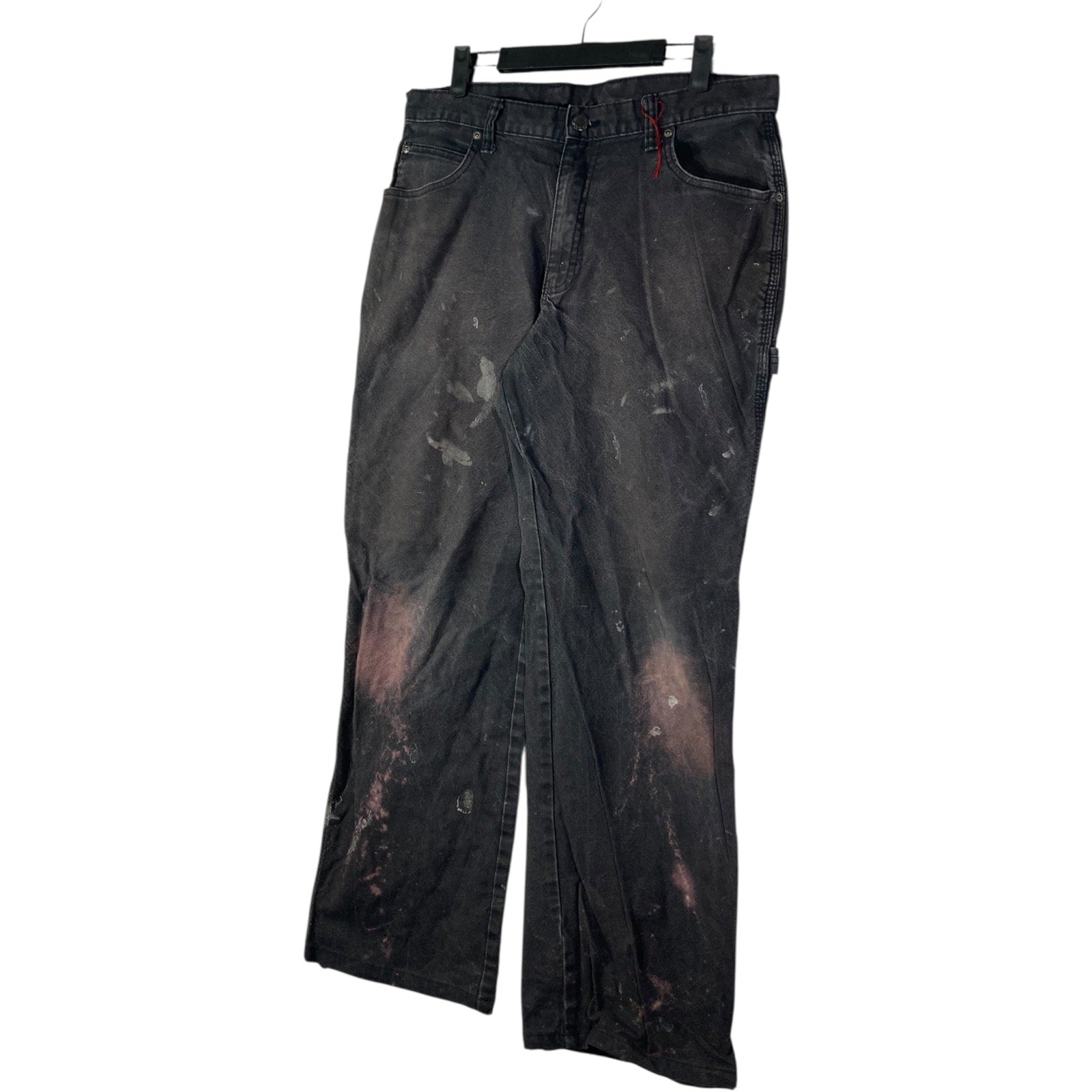 Vintage Dickies Paint Splatter Faded Carpenter Denim Jeans 32x32