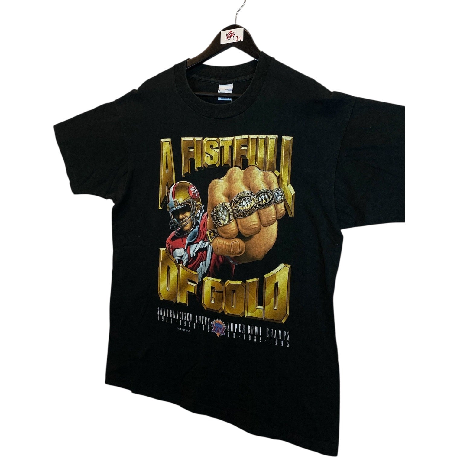 Vintage San Francisco 49ers A Fistful of Gold NFL T-Shirt