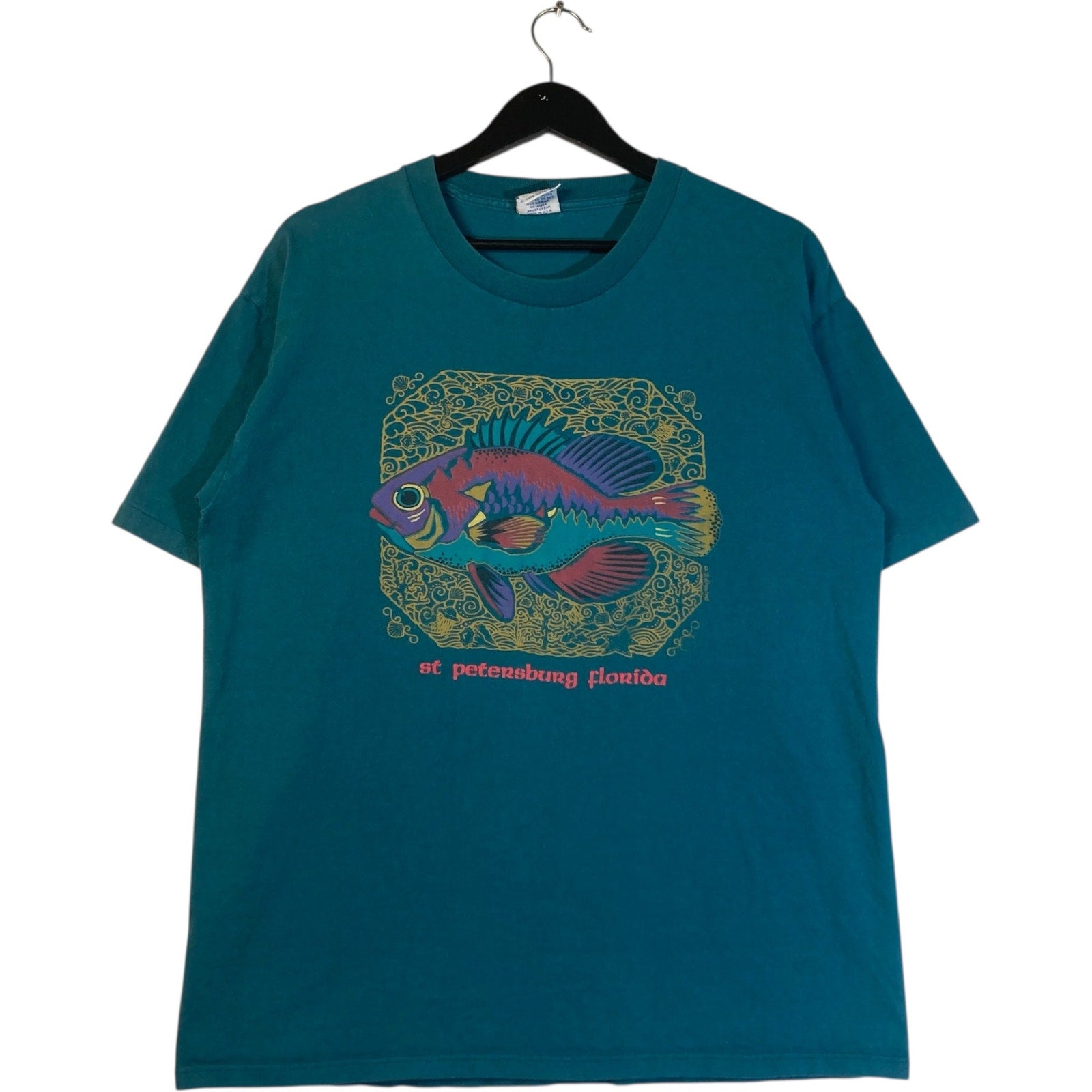 Vintage Fish St Petersburg Florida Tee