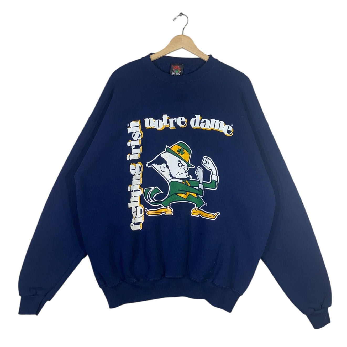 Vintage University Of Notre Dame Fighting Irish Crewneck