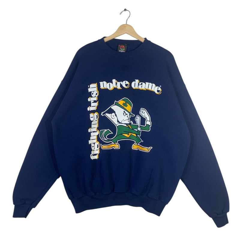Vintage University Of Notre Dame Fighting Irish Crewneck
