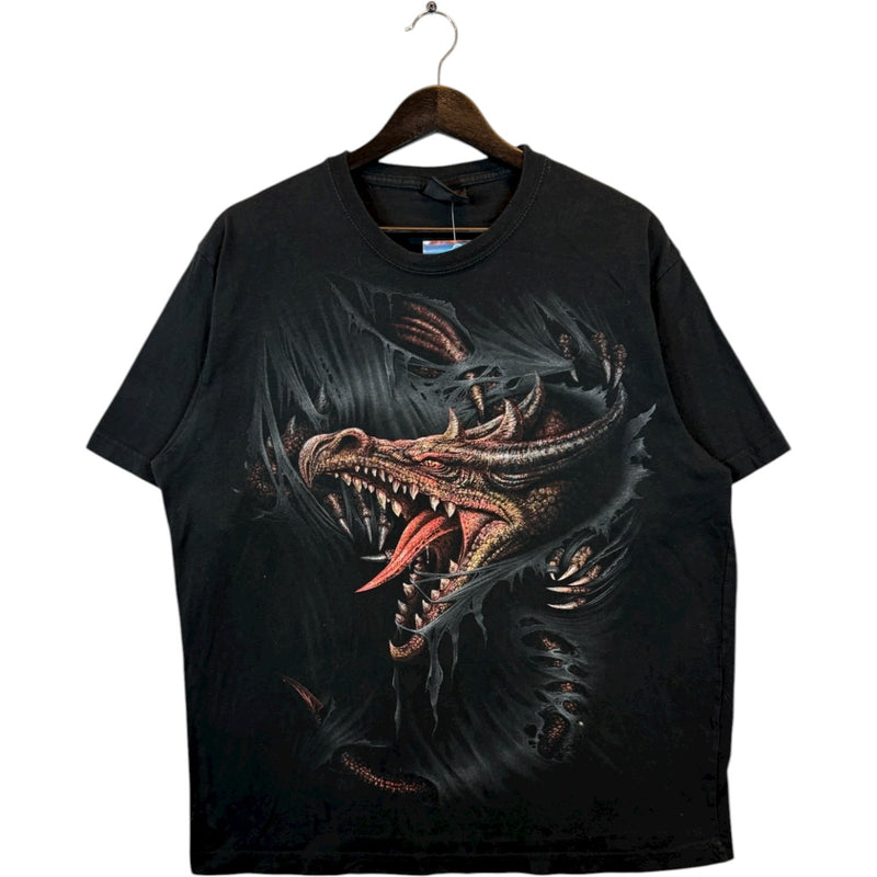 Vintage Dragon AOP T-Shirt
