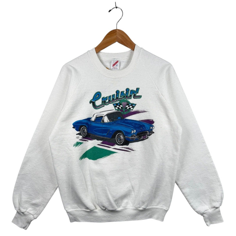 Vintage Cruisin’ Classic Corvette Car Crewneck