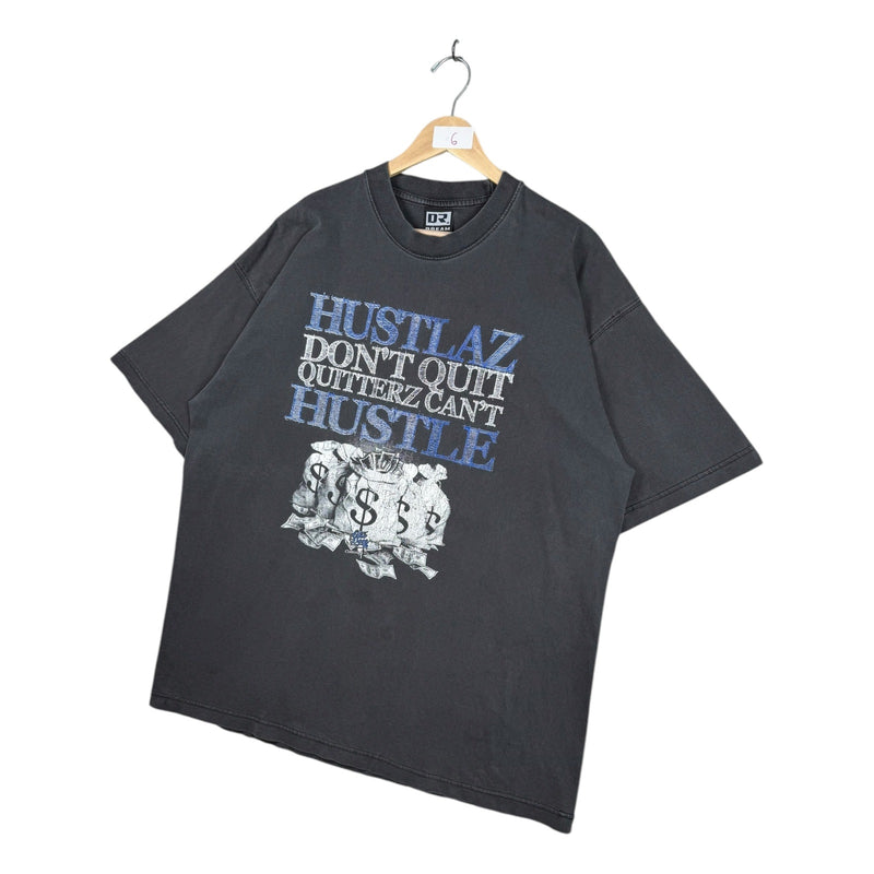 Vintage Hustlaz Don’t Quit Quitterz Can’t Hustle T-Shirt