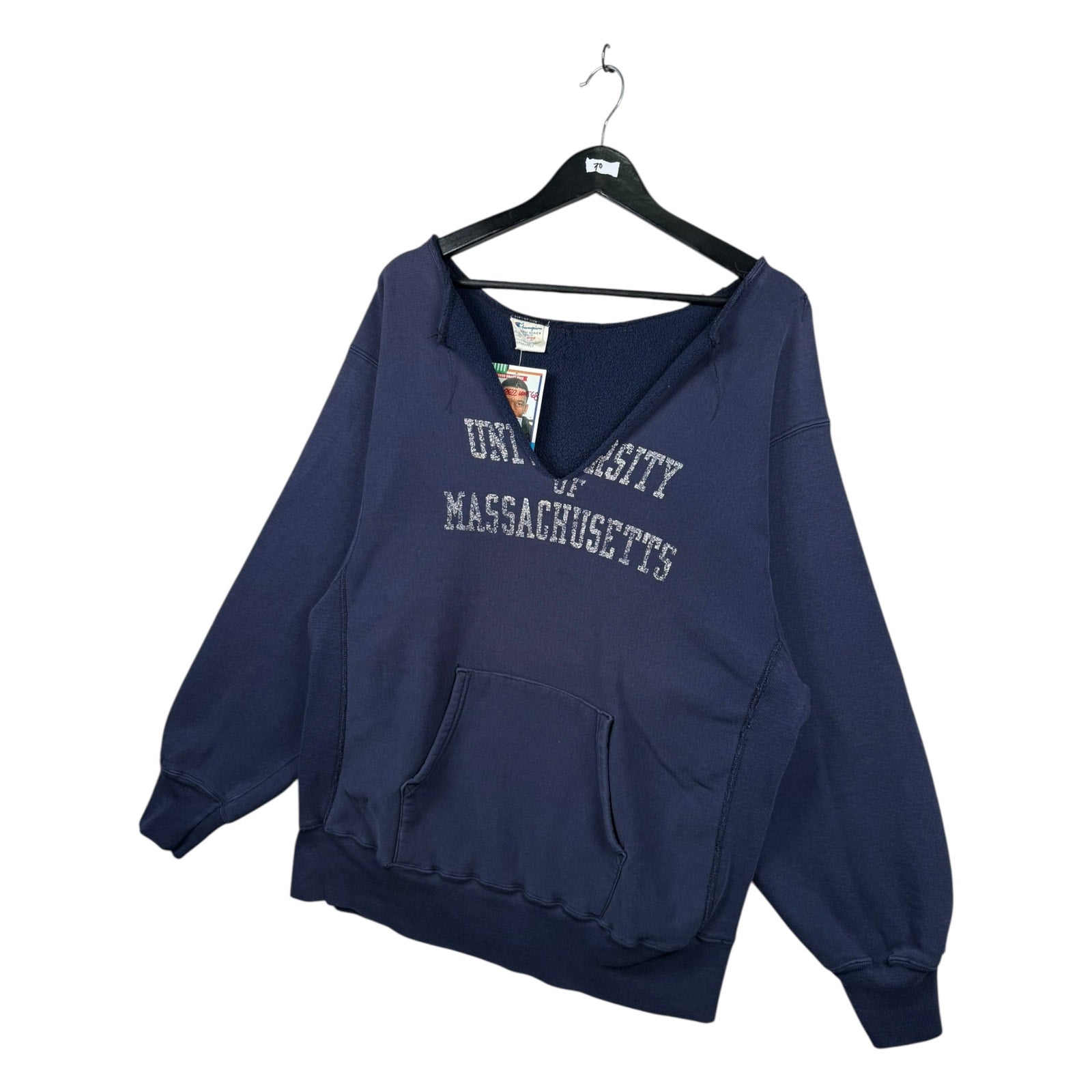 Vintage Champion University Of Massachusetts Sweatshirt