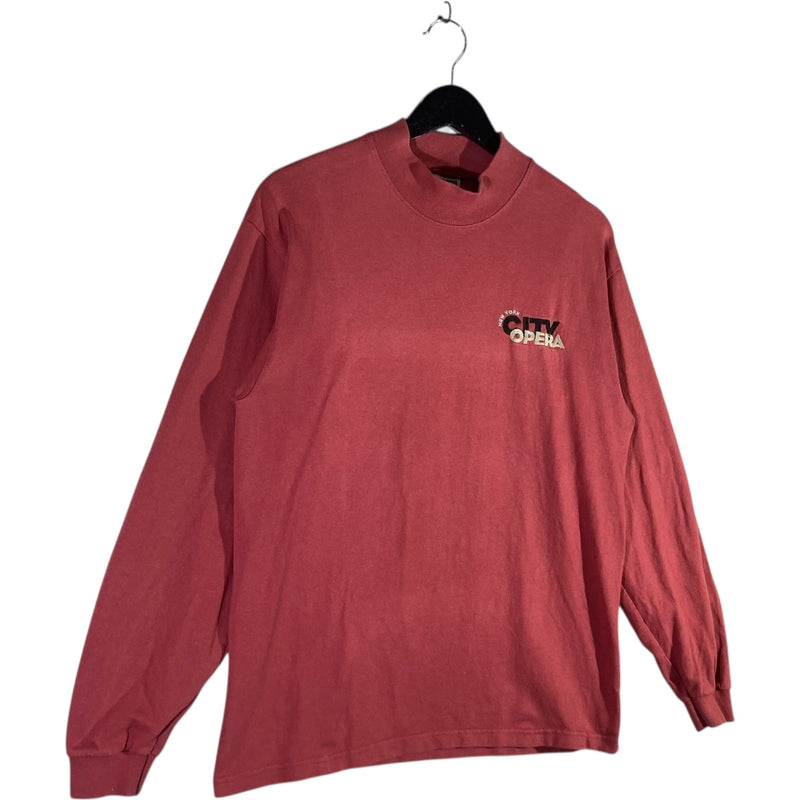 Vintage New York City Opera Mini Logo Long Sleeve