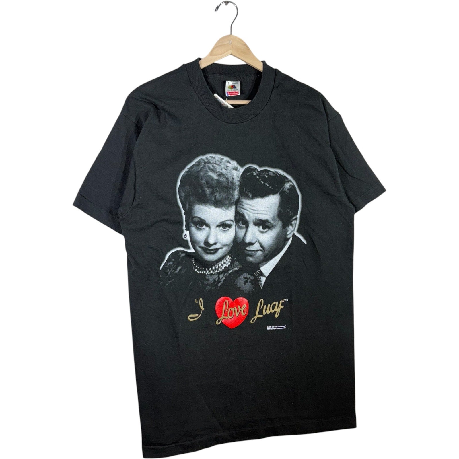 Vintage I Love Lucy Character Portraits TV Promo Tee