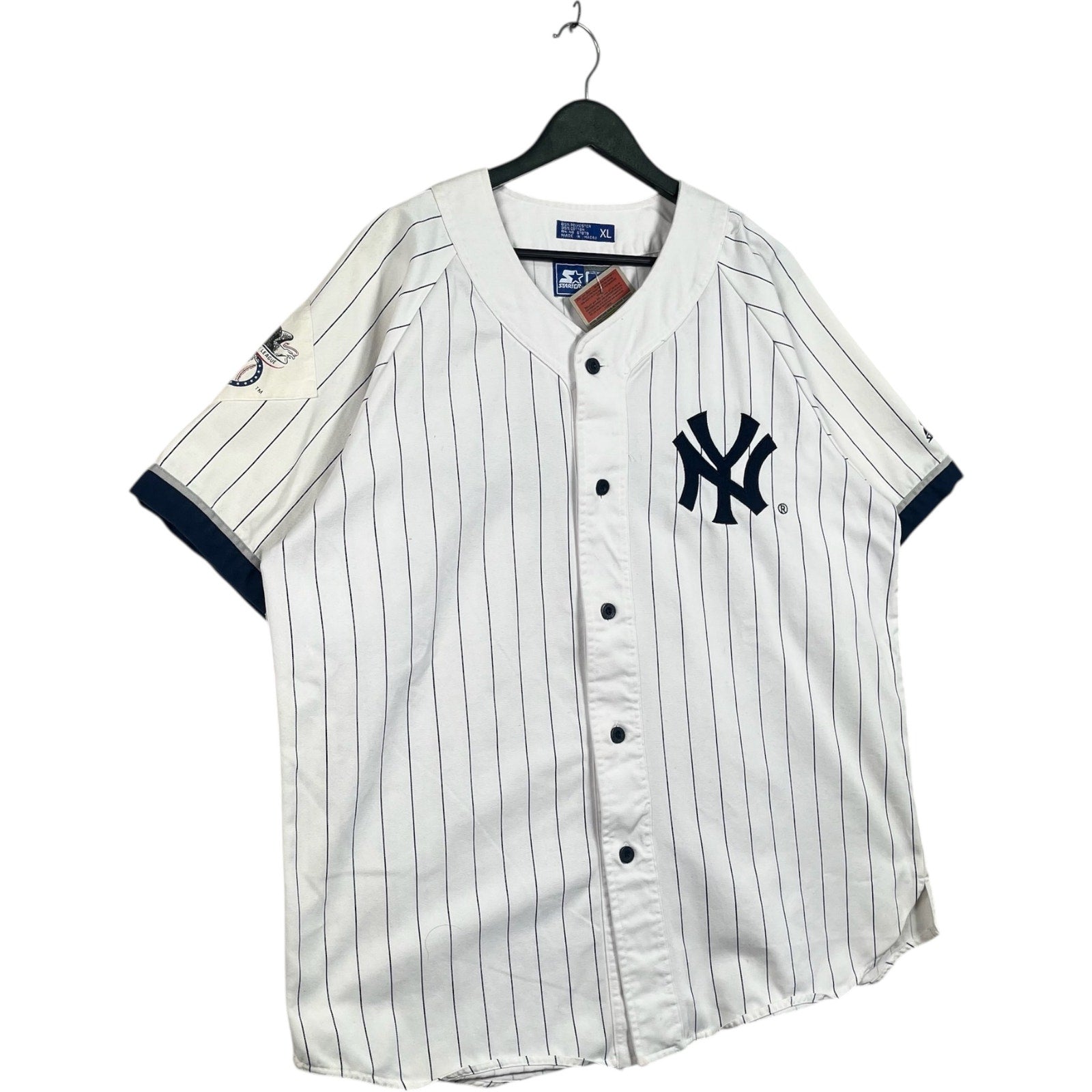 Vintage Starter New York Yankees Spellout Logo MLB Jersey