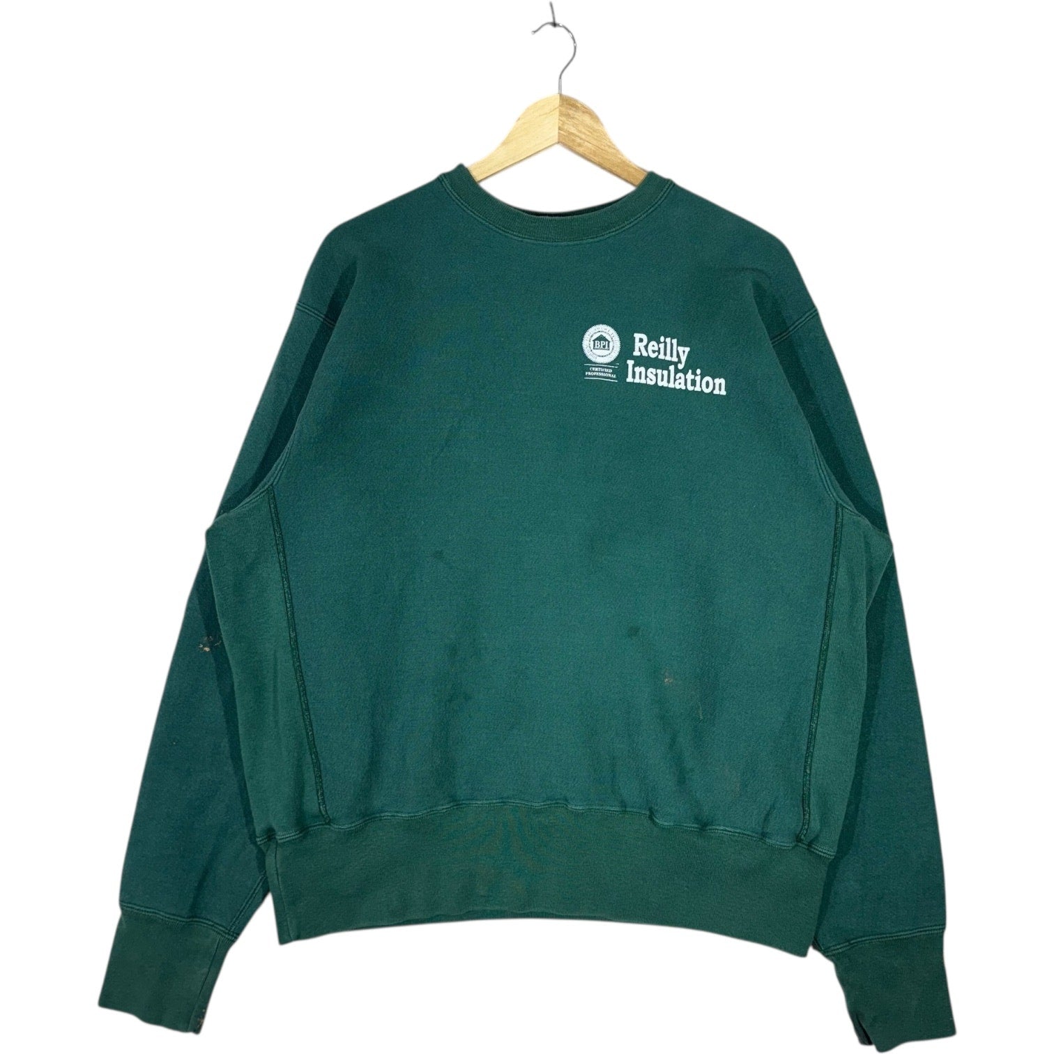 Vintage Camber Reilly Insulation Crewneck