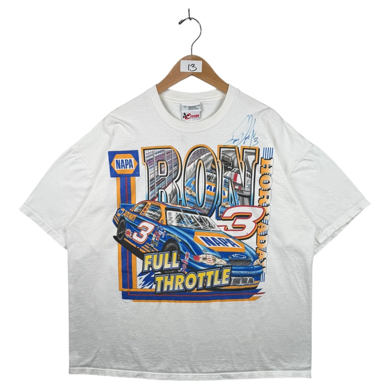 Vintage Ron Hornaday NAPA #3 NASCAR T-Shirt