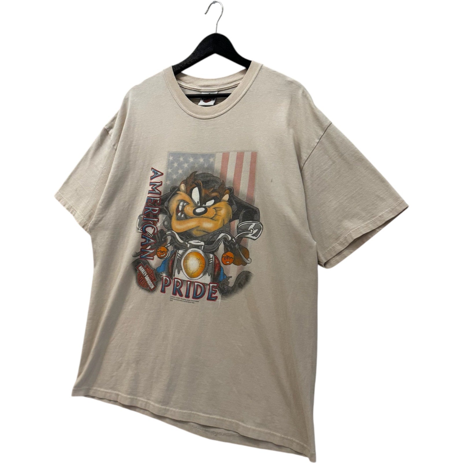 Vintage Harley Davidson Looney Tunes Taz Carroll, IA Tee
