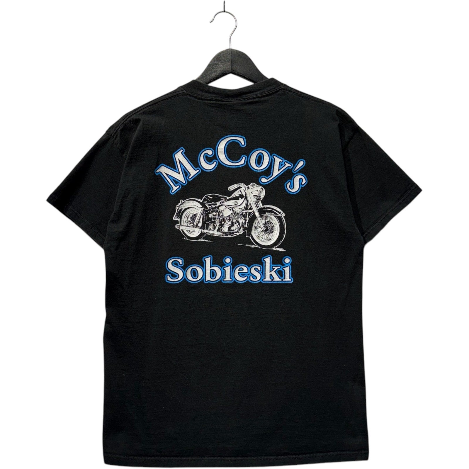 Vintage Harley Davidson McCoy's Sobieski Double Sided Tee