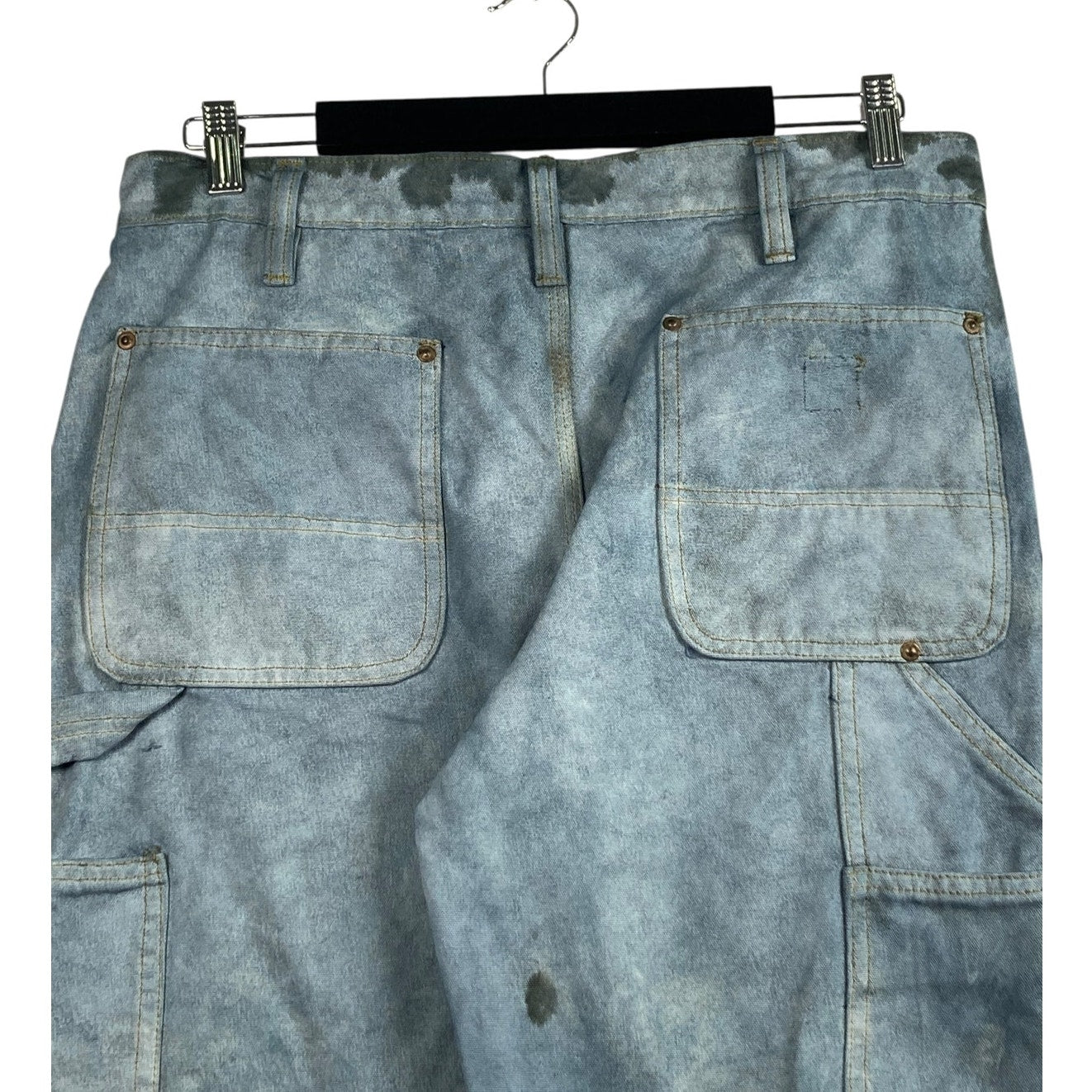 Vintage Carhartt Raw Hem Relaxed Carpenter Cargo Shorts 34