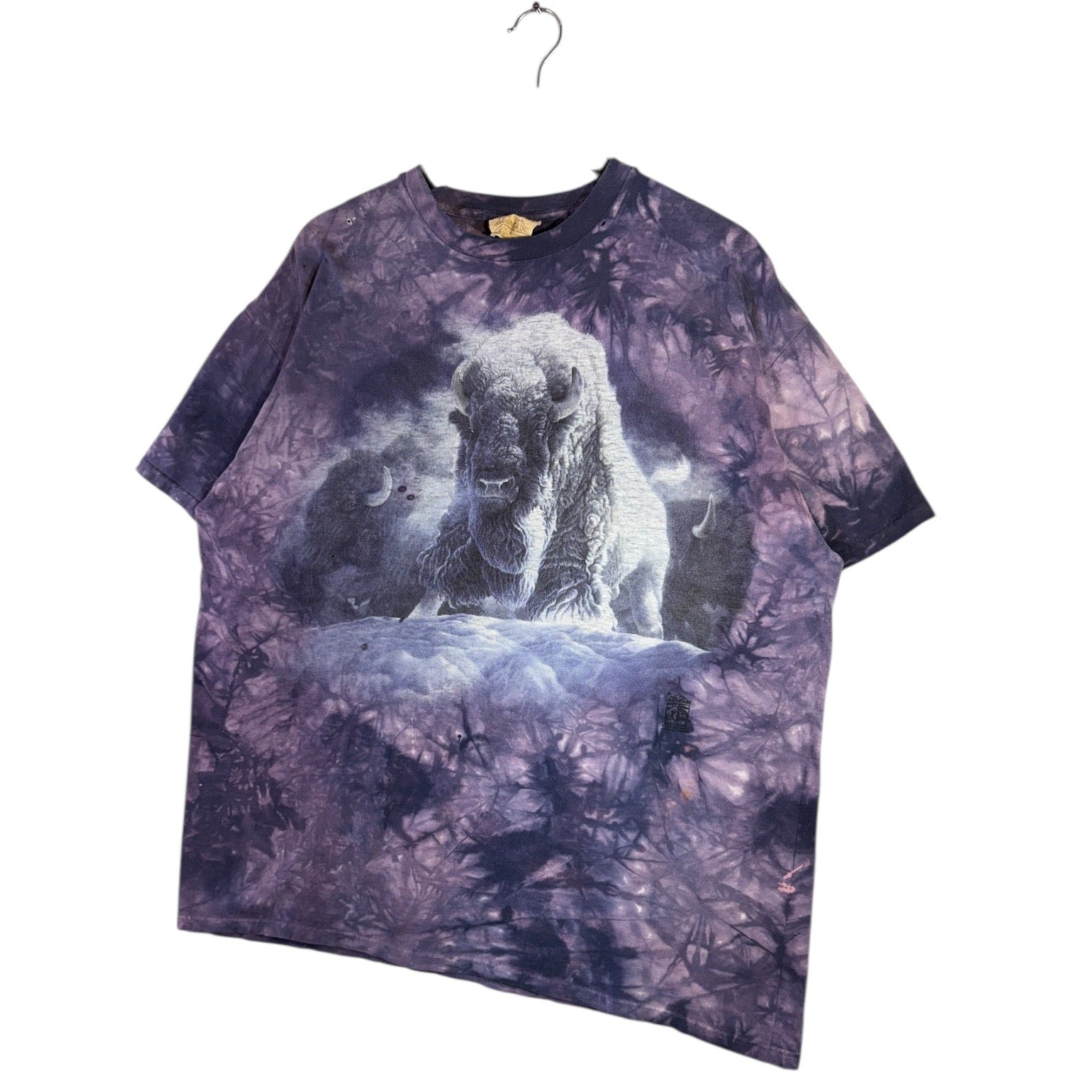 Vintage The Mountain Buffalo Bison Tie Dye T-Shirt