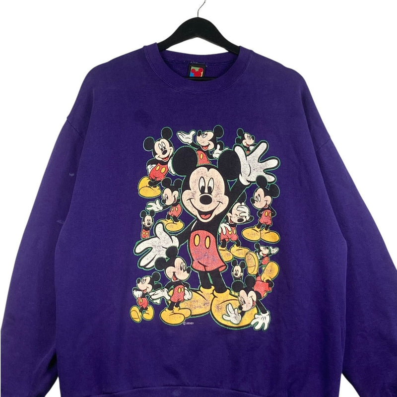 Vintage Disney Mickey Mouse Multi-Graphic Crewneck