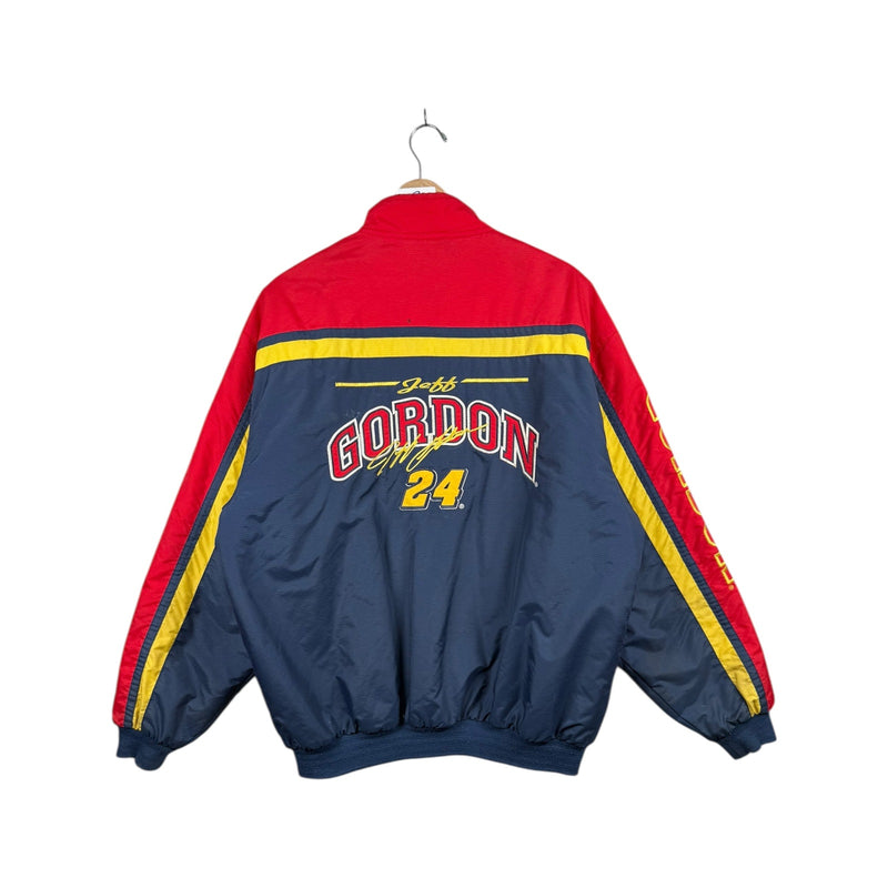 Vintage Jeff Gordon #24 NASCAR Colorblock Racing Jacket