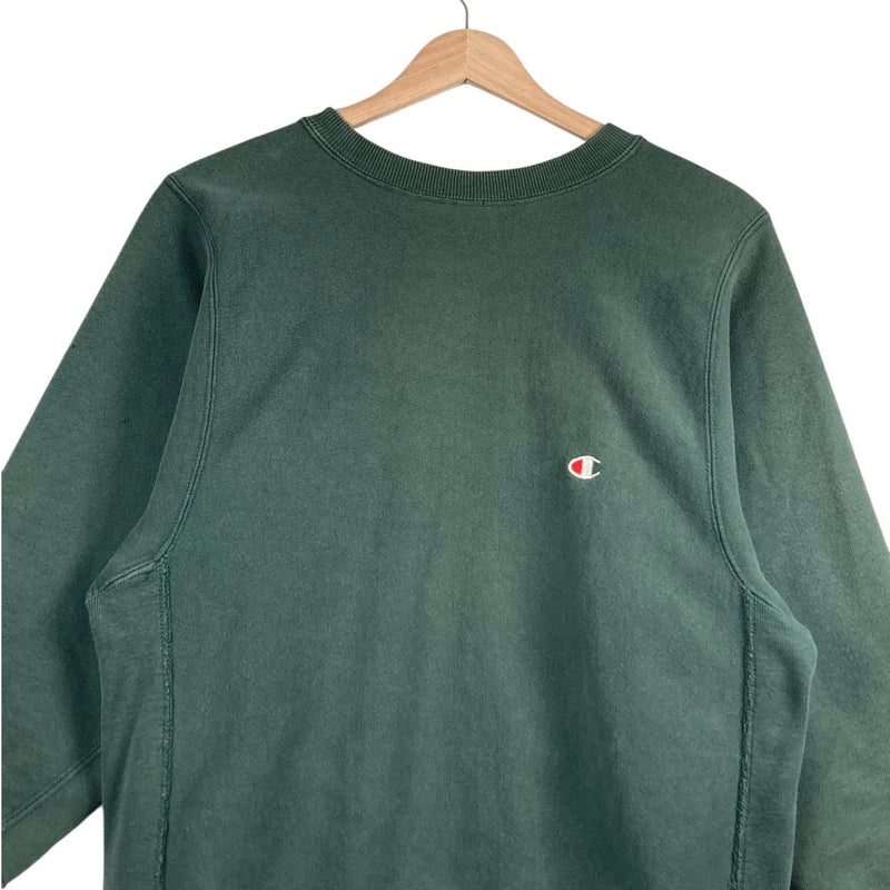 Vintage Champion Reverse Weave Logo Crewneck