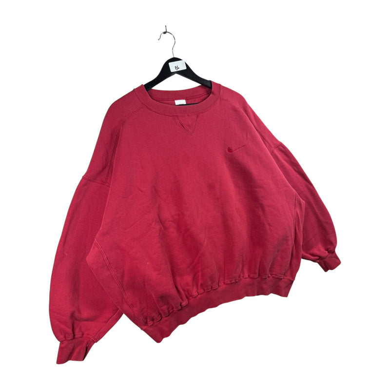 Vintage Nike Plain Embroidered Swoosh Crewneck