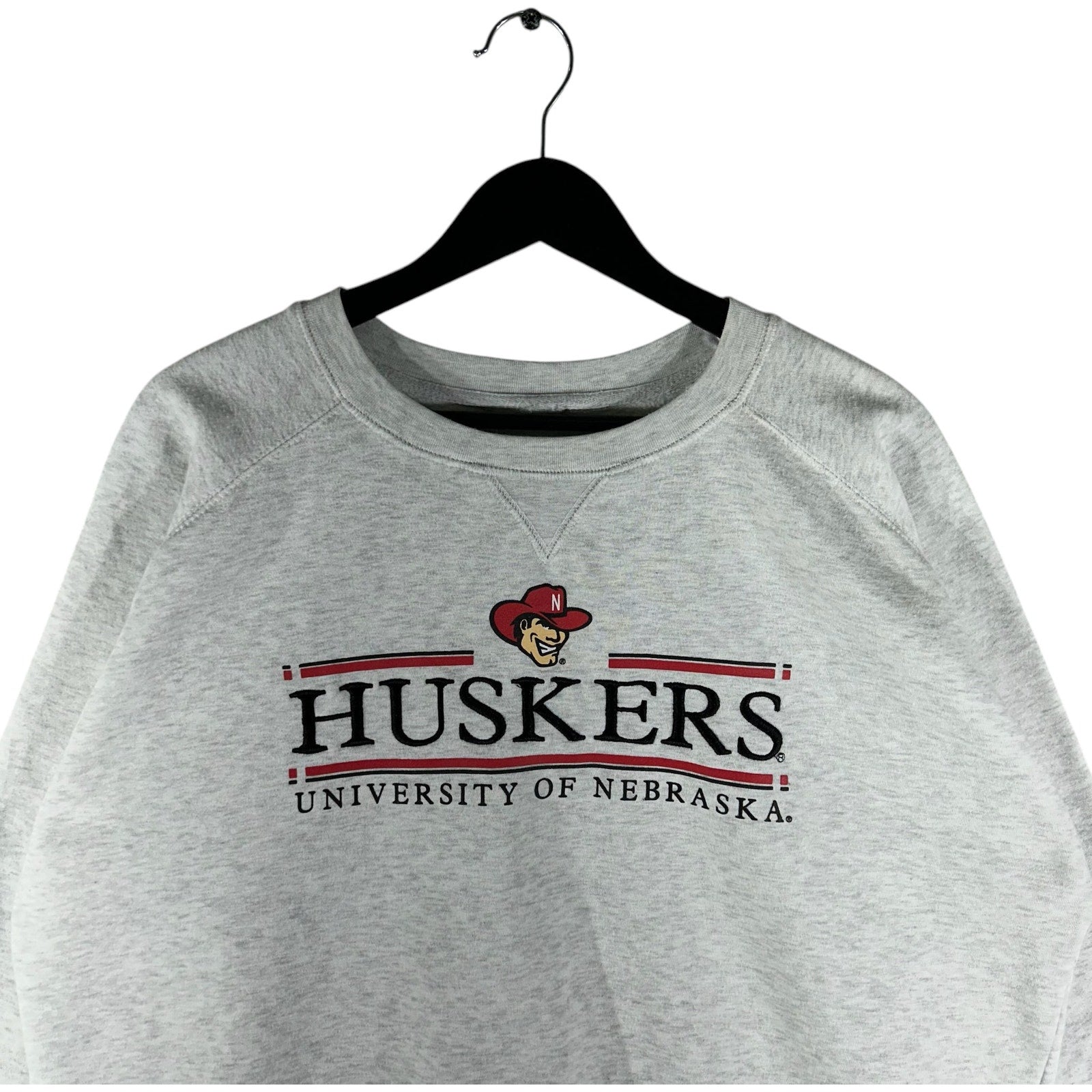 Vintage University Of Nebraska Huskers Spellout Crewneck