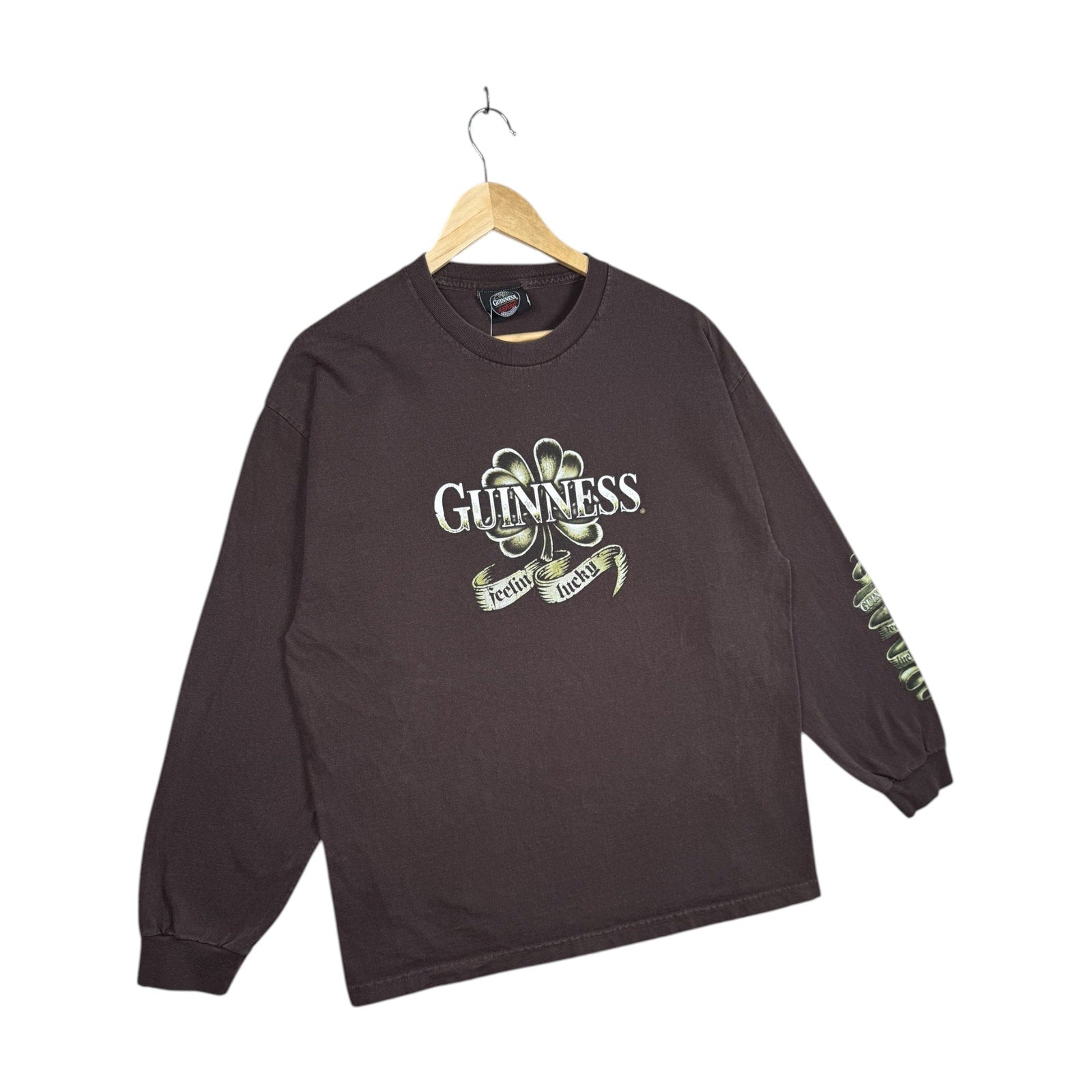 Vintage Guinness Feelin Lucky Long Sleeve
