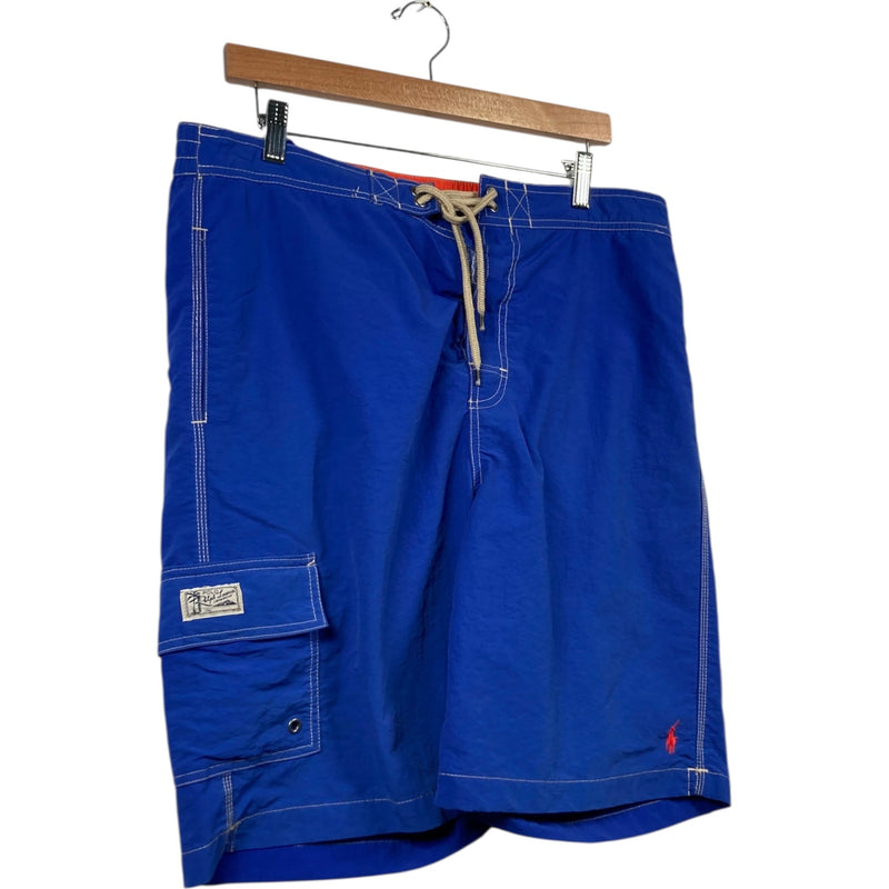 Vintage Polo by Ralph Lauren Cargo Swim Shorts Large