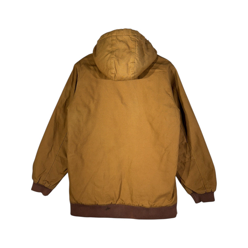Vintage Carhartt Insulated Full Zip Canvas Hooded Jacket