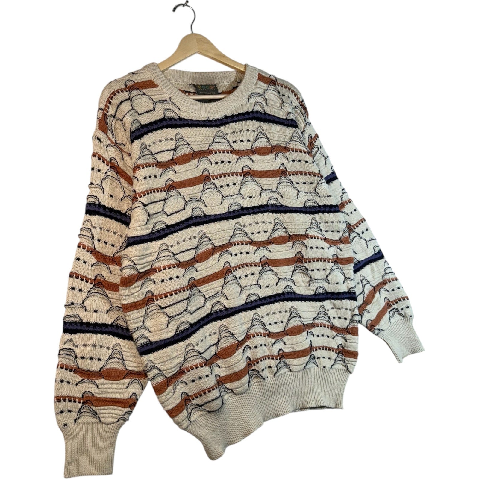 Vintage COOGI Striped Sweater