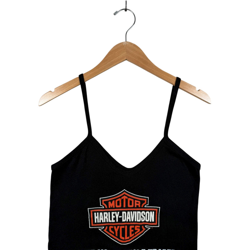 Vintage Harley Davidson Rhinestone Cami Tank Top Women's Tank Top