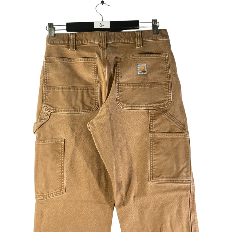 Vintage Carhartt Distressed Relaxed Carpenter Work Pants 32x30
