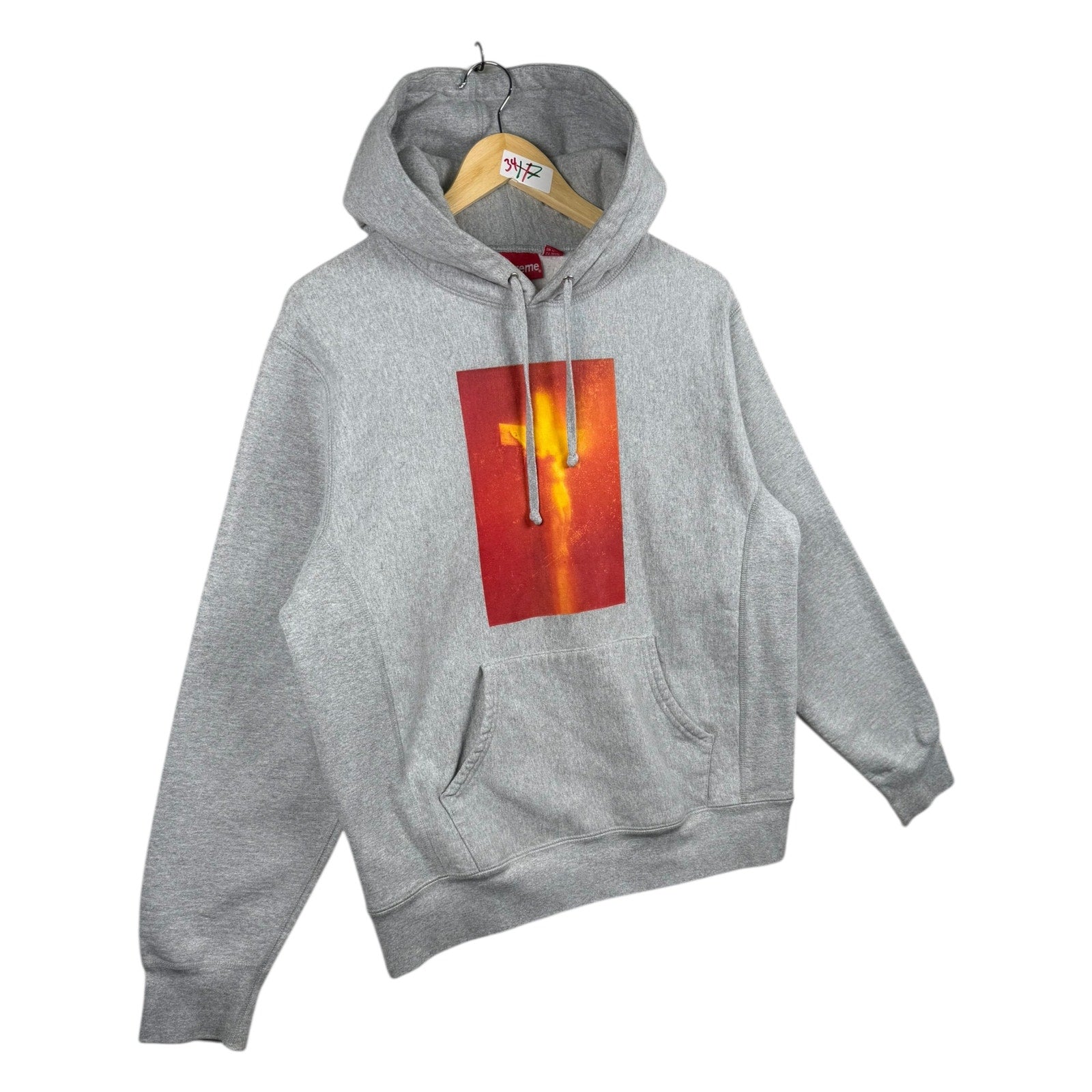 Vintage Supreme Christianity Cross Graphic Hoodie