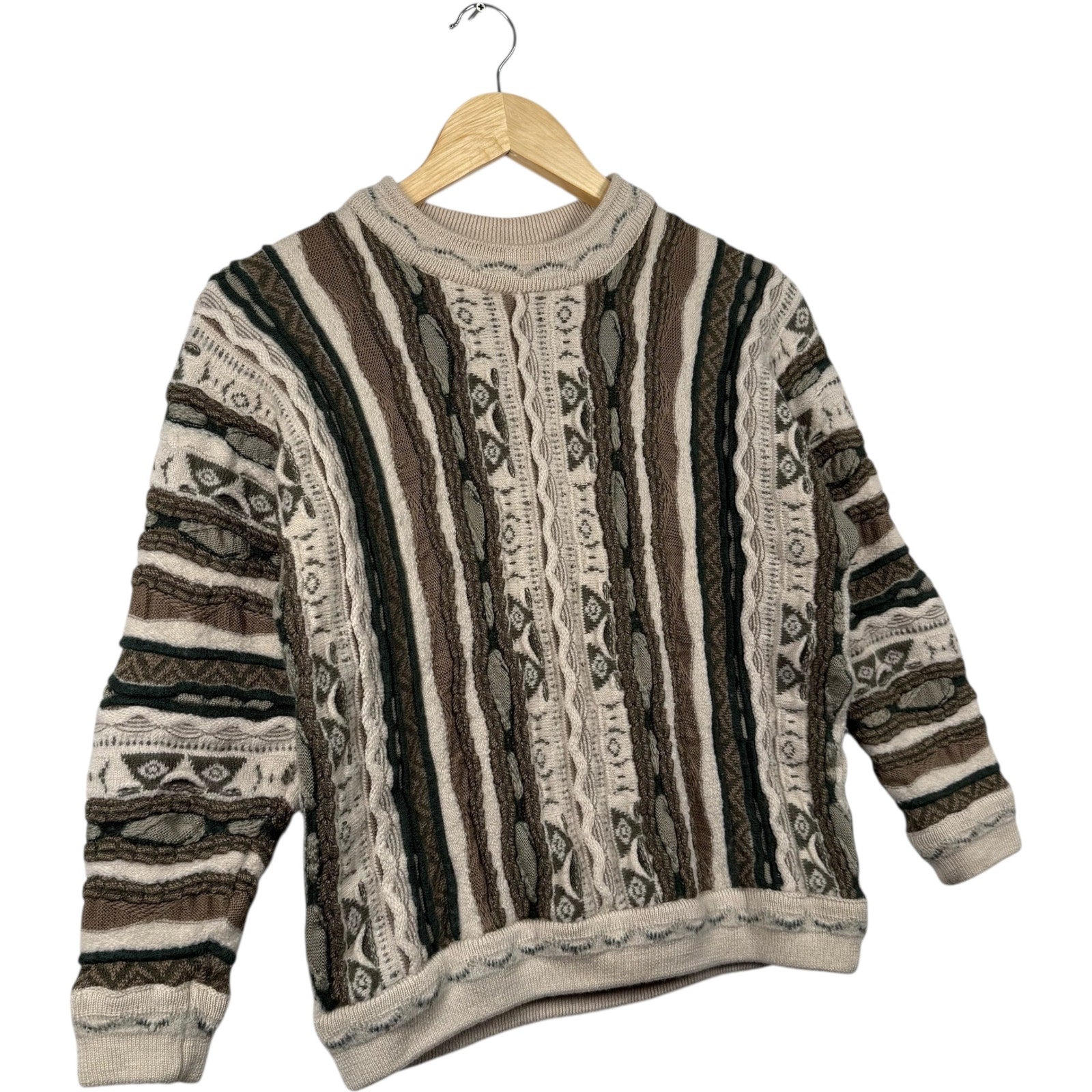 Vintage Coogi 3D Knit Textured Sweater