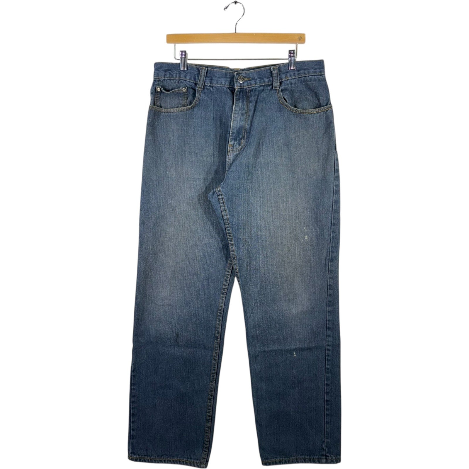 Vintage Old Skool Straight Leg Denim 38 x 30
